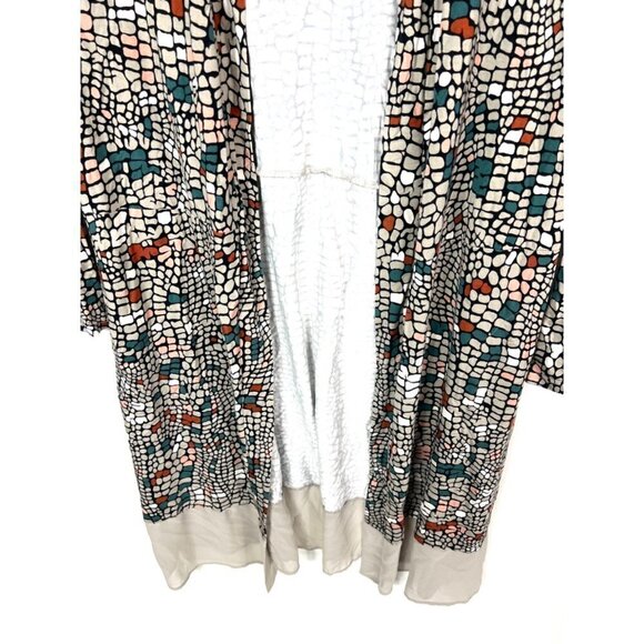 Logo by Lori Goldstein long open top with pockets women’s size medium - Picture 3 of 10